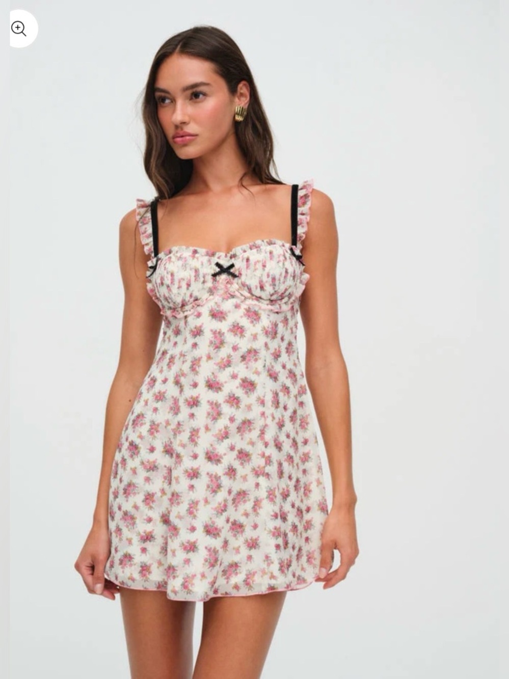 For love and lemons Edith mini dress